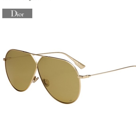 Dior Stellaire 3 - Gold Metal Aviator Frame - Picture 1 of 1